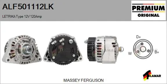 Alternator (ALF501112LK)