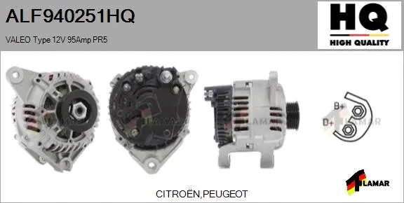 Alternator (ALF940251HQ)
