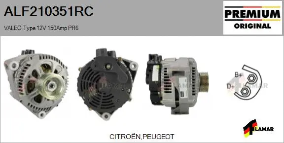 Alternator (ALF210351RC)