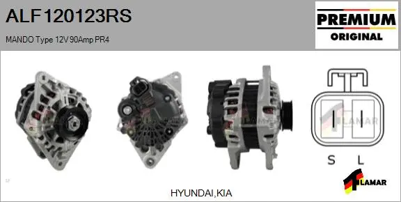 Alternator (ALF120123RS)
