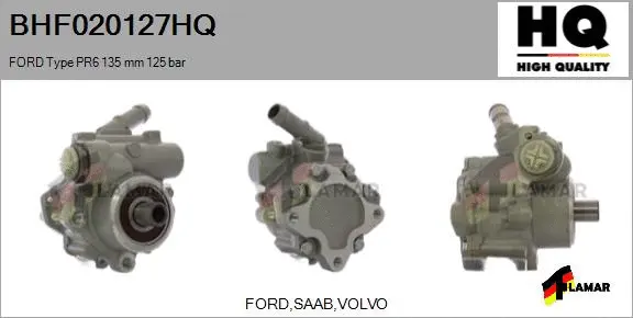 Hydraulic Pump, steering (BHF020127HQ)