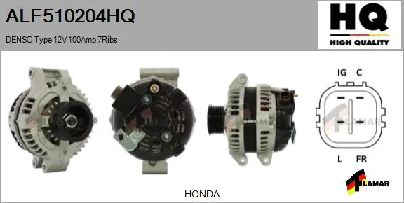 Alternator (ALF510204HQ)