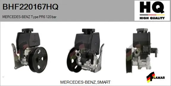 Hydraulic Pump, steering (BHF220167HQ)