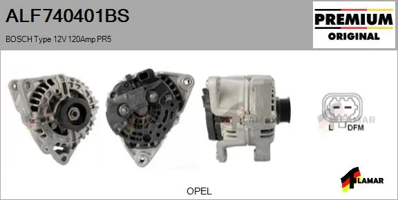 Alternator (ALF740401BS)