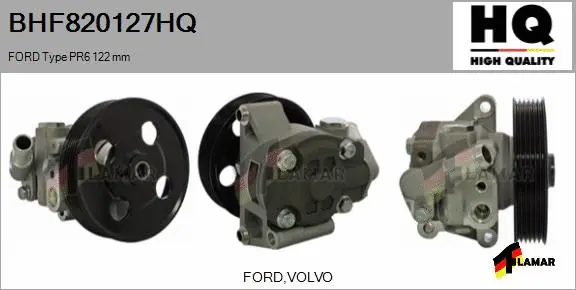 Hydraulic Pump, steering (BHF820127HQ)