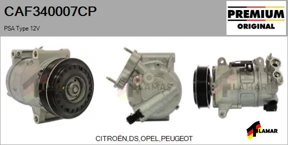 Compressor, air conditioning (CAF340007CP)