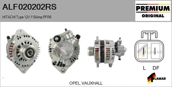 Alternator (ALF020202RS)