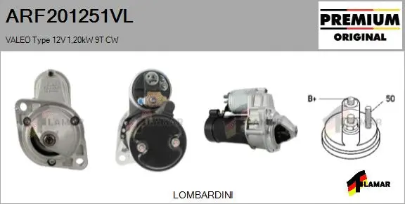 Starter (ARF201251VL)