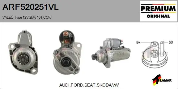 Starter (ARF520251VL)