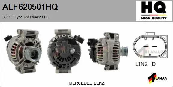 Alternator (ALF620501HQ)