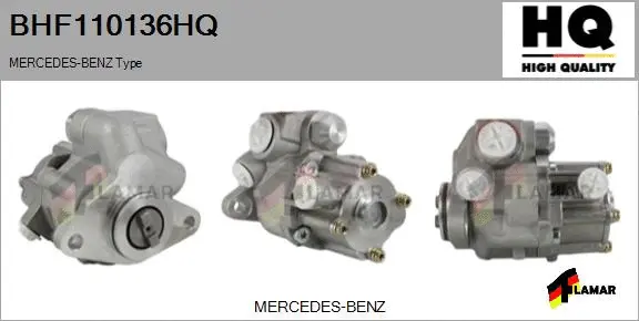 Hydraulic Pump, steering (BHF110136HQ)