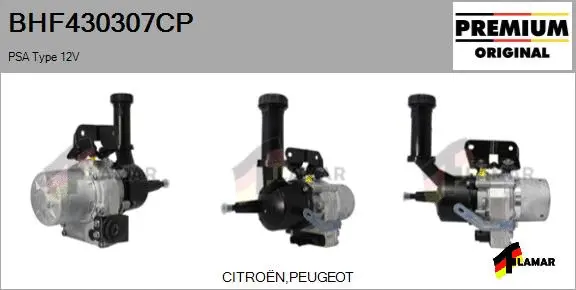 Hydraulic Pump, steering (BHF430307CP)