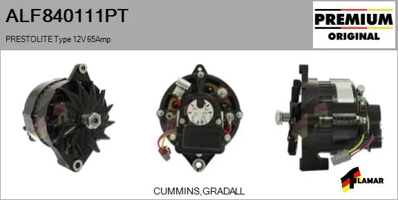 Alternator (ALF840111PT)