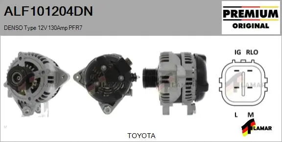 Alternator (ALF101204DN)