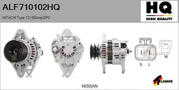 Alternator (ALF710102HQ)