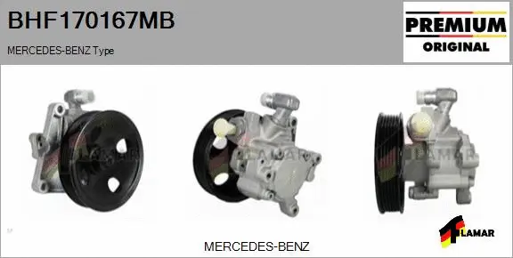 Hydraulic Pump, steering (BHF170167MB)