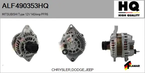 Alternator (ALF490353HQ)