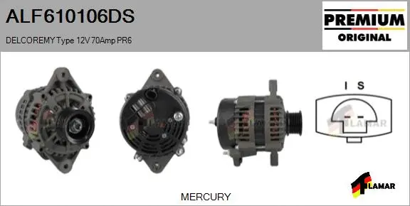 Alternator (ALF610106DS)