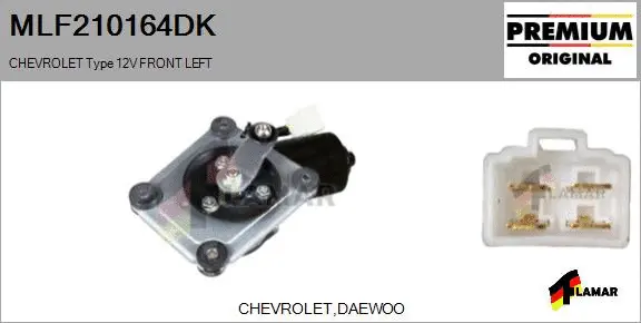 Wiper Motor (MLF210164DK)