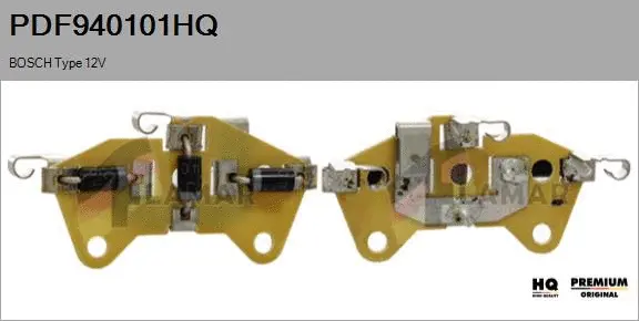 Rectifier, alternator (PDF940101HQ)