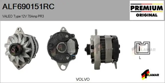 Alternator (ALF690151RC)
