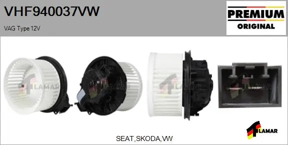 Interior Blower (VHF940037VW)
