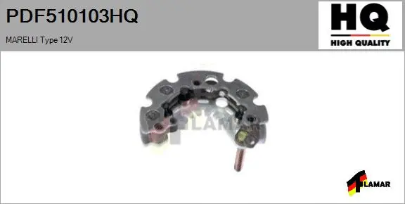 Rectifier, alternator (PDF510103HQ)