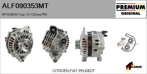 Alternator (ALF090353MT)