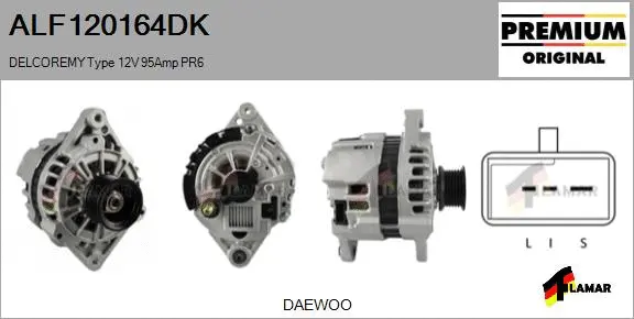 Alternator (ALF120164DK)