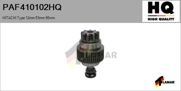 Pinion, starter (PAF410102HQ)