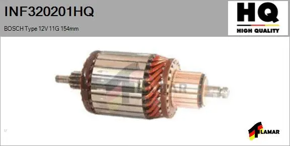 Armature, starter (INF320201HQ)