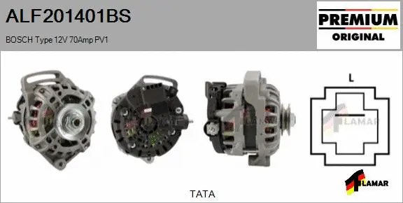 Alternator (ALF201401BS)