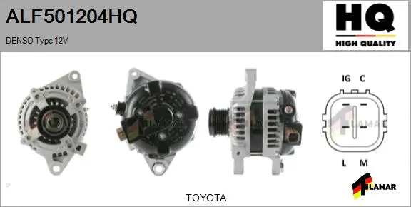 Alternator (ALF501204HQ)