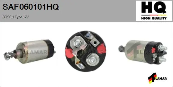Solenoid Switch, starter (SAF060101HQ)