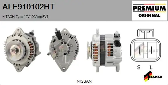 Alternator (ALF910102HT)