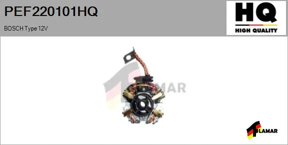 Holder, carbon brushes (PEF220101HQ)