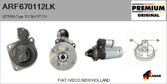 Starter (ARF670112LK)