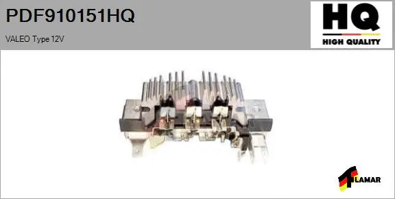 Rectifier, alternator (PDF910151HQ)