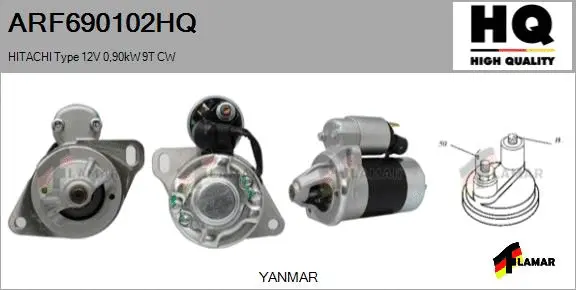 Starter (ARF690102HQ)