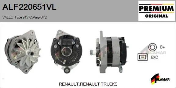 Alternator (ALF220651VL)