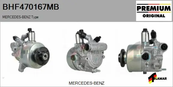Hydraulic Pump, steering (BHF470167MB)