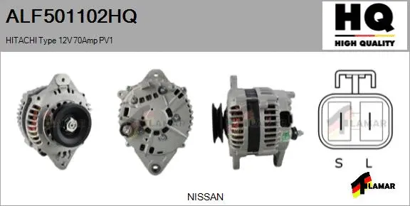 Alternator (ALF501102HQ)