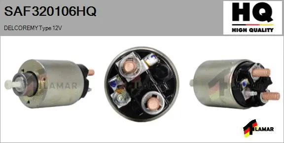 Solenoid Switch, starter (SAF320106HQ)