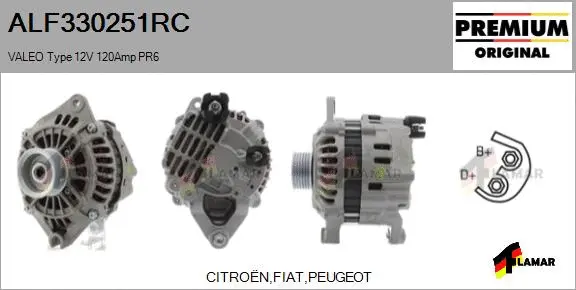 Alternator (ALF330251RC)