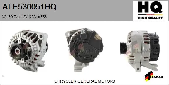 Alternator (ALF530051HQ)
