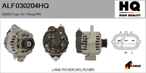 Alternator (ALF030204HQ)