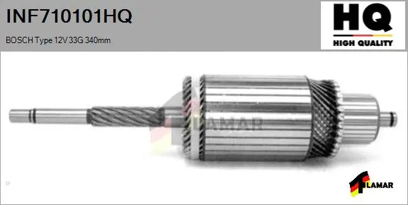 Armature, starter (INF710101HQ)