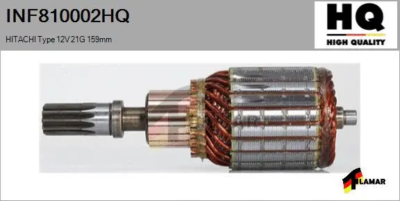 Armature, starter (INF810002HQ)