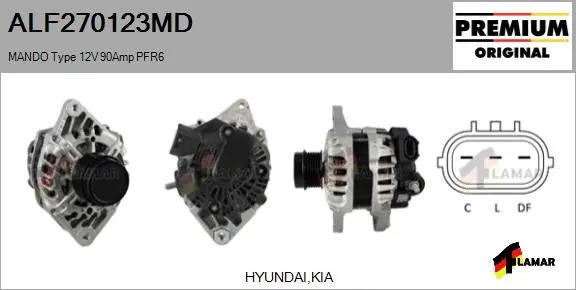 Alternator (ALF270123MD)