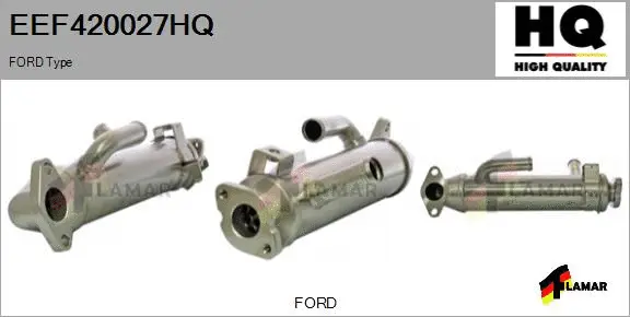 Cooler, exhaust gas recirculation (EEF420027HQ)